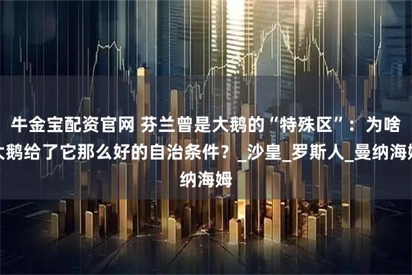 牛金宝配资官网 芬兰曾是大鹅的“特殊区”：为啥大鹅给了它那么好的自治条件？_沙皇_罗斯人_曼纳海姆